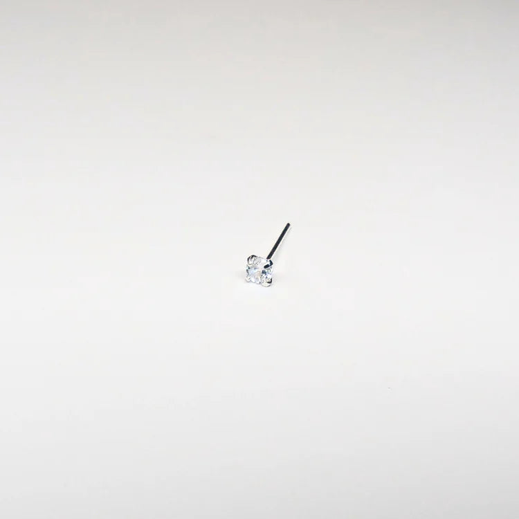SN303 2.5MM STONE SILVER ( STRAIGHT ) 20pcs