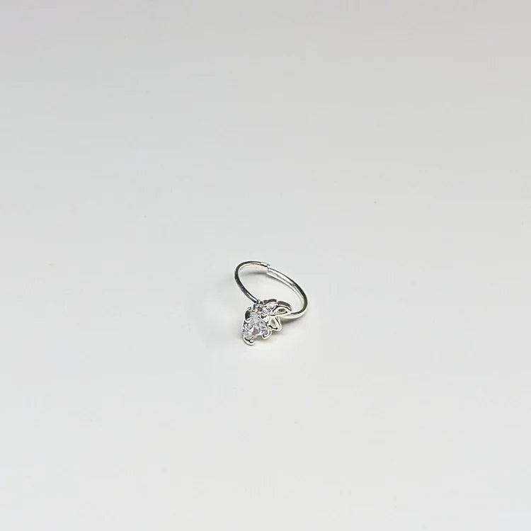 SNHS 219 DESING STONE SILVER ( HOOP) 20PCS