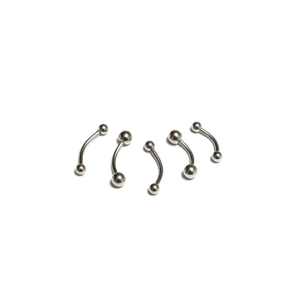 RME36 RHODIUM METAL EYEBROW 36PCS