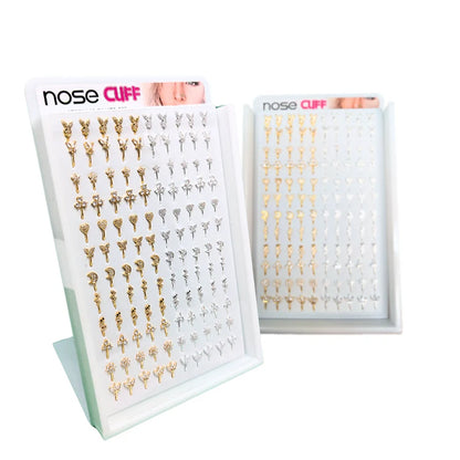 SET1 NOSE CUFF 12 different designs 120PCS