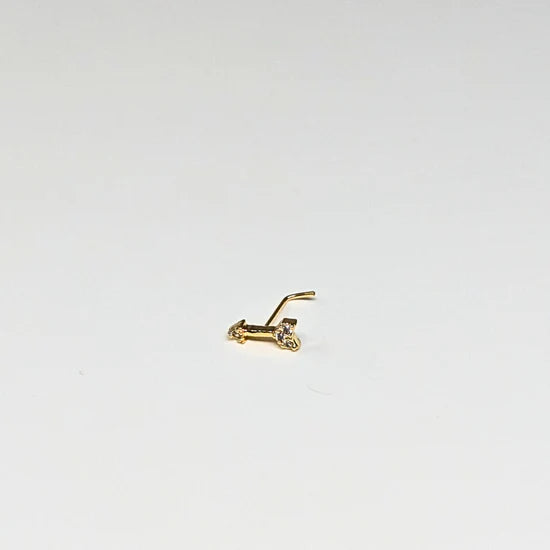 SNCG 108 DESIGN STONE GOLD ( L PIN ) 20PCS