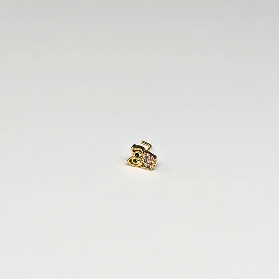 SNCG 112 DESIGN STONE GOLD ( L PIN ) 20PCS