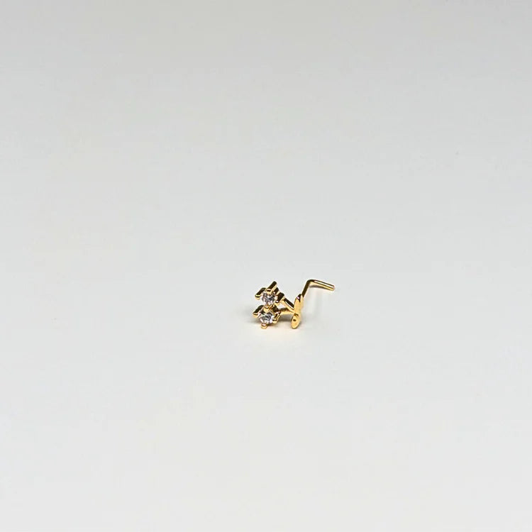 SNCG 113 DESIGN STONE GOLD ( L PIN ) 20PCS