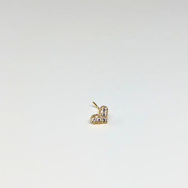 SNCG 129 DESIGN STONE GOLD ( L PIN ) 20PCS