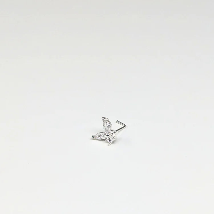 SNCS 106 DESIGN STONE SILVER ( L PIN ) 20PCS