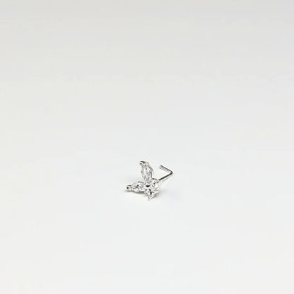 SNCS 106 DESIGN STONE SILVER ( L PIN ) 20PCS