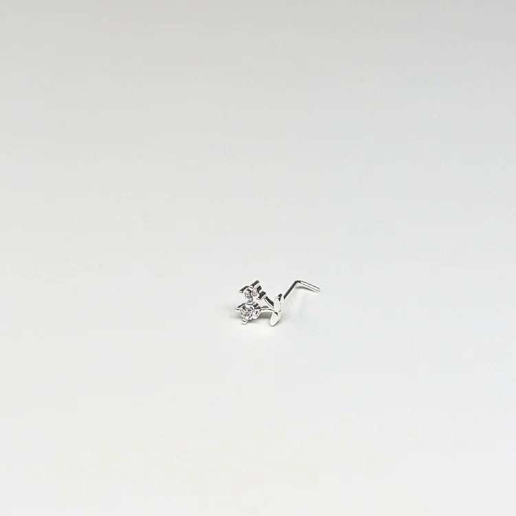 SNCS 113 DESIGN STONE SILVER ( L PIN ) 20PCS