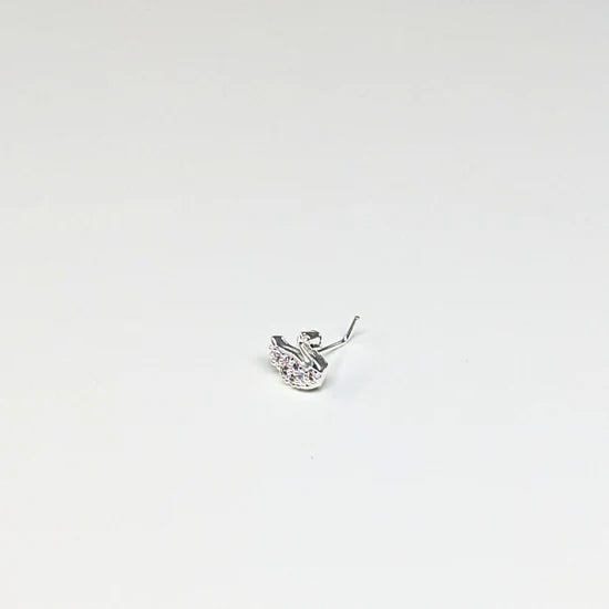 SNCS 128 DESIGN STONE SILVER ( L PIN ) 20PCS