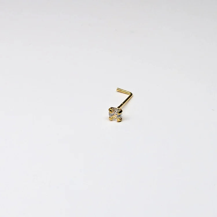 SNG203 2.5MM STONE GOLD ( L PIN )