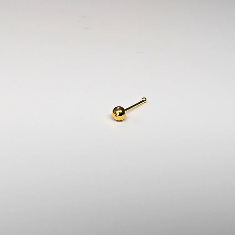 SNG501 2.0MM-3.0MM GOLD BALL ( NOSE BONE ) 20pcs