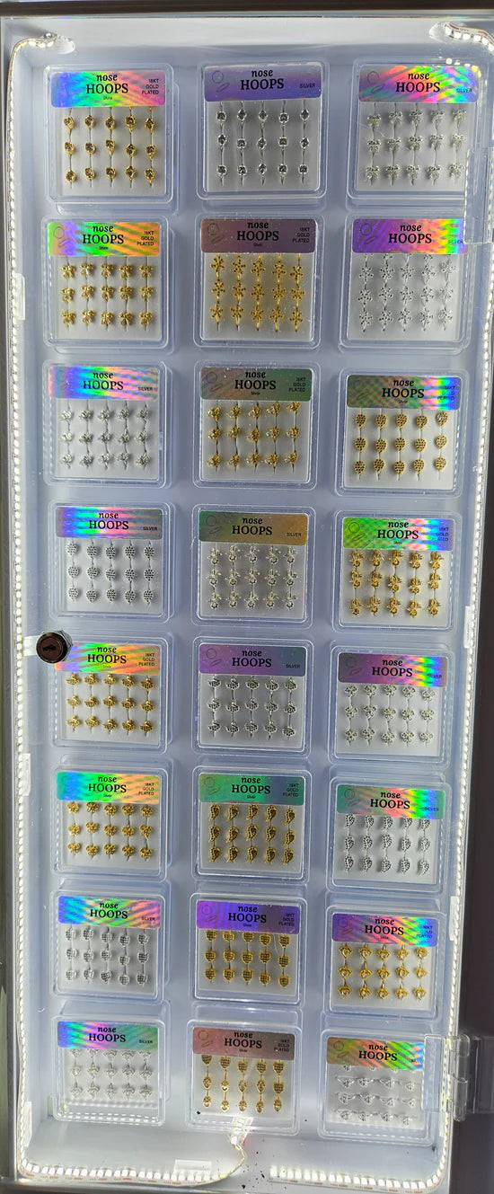 SET7 NOSE PIN LED FL DISPLAY 192 BOXES