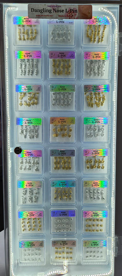 SET7 NOSE PIN LED FL DISPLAY 192 BOXES