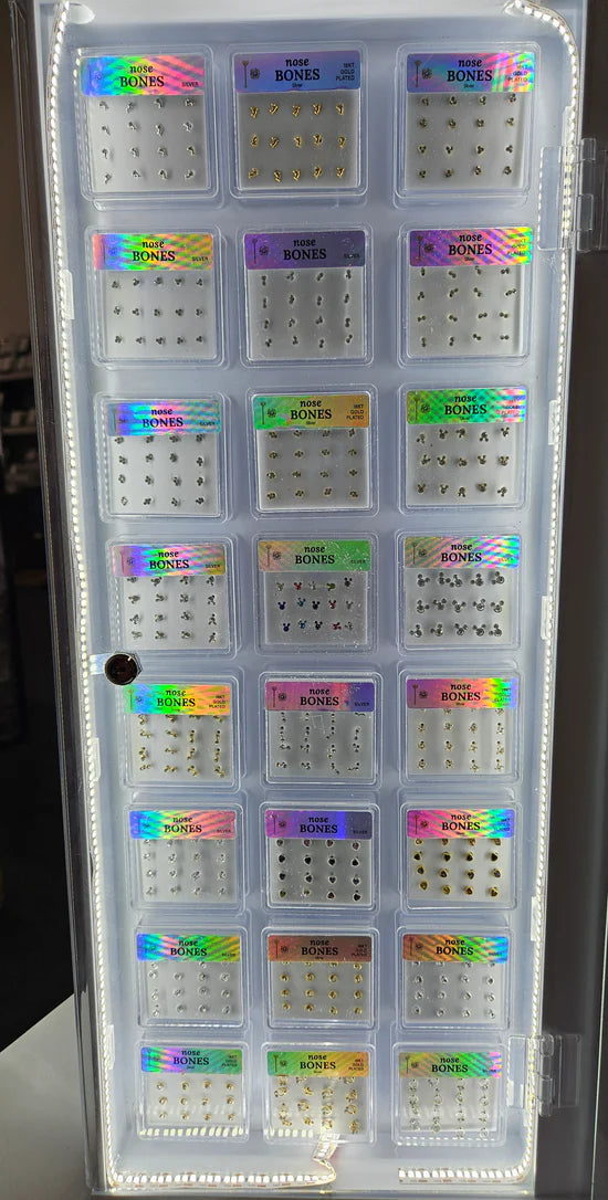 SET7 NOSE PIN LED FL DISPLAY 192 BOXES